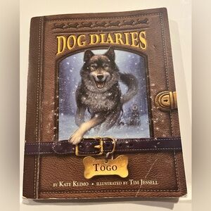 Dog Diaries TOGO by Kate Klimo Sled dog AR kids reading book